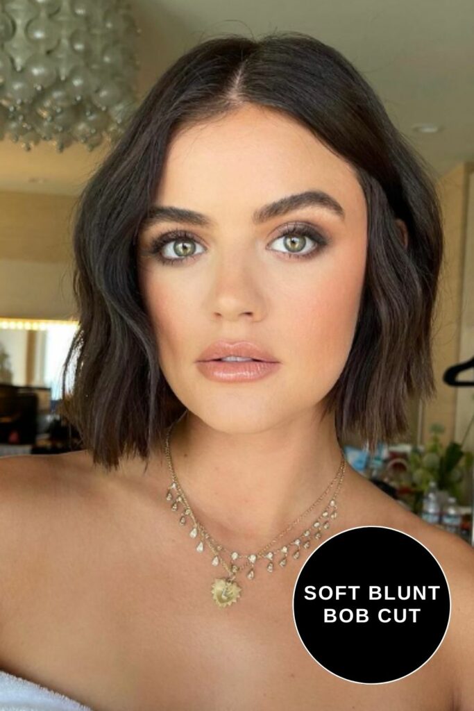 Soft Blunt Bob Cut