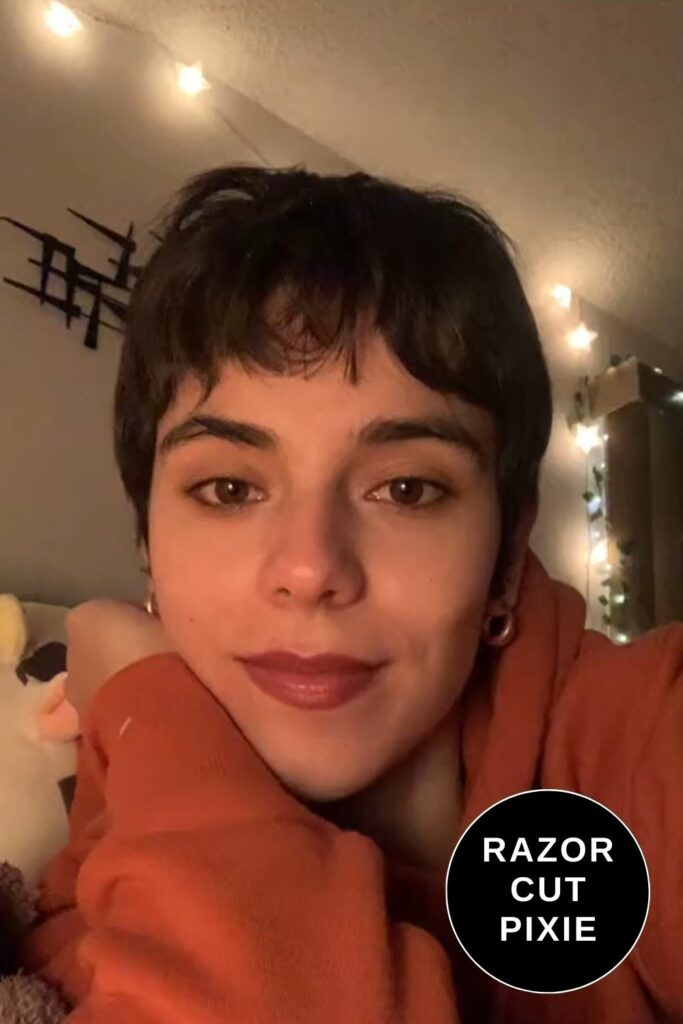 Pixie Cut Hairstyles with a razor finish
