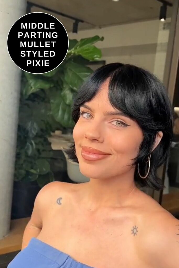 Pixie Cut Hairstyles with mullet