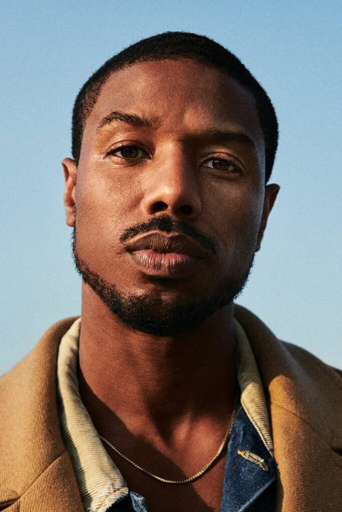 Michael b Jordan Haircut in buzz cut