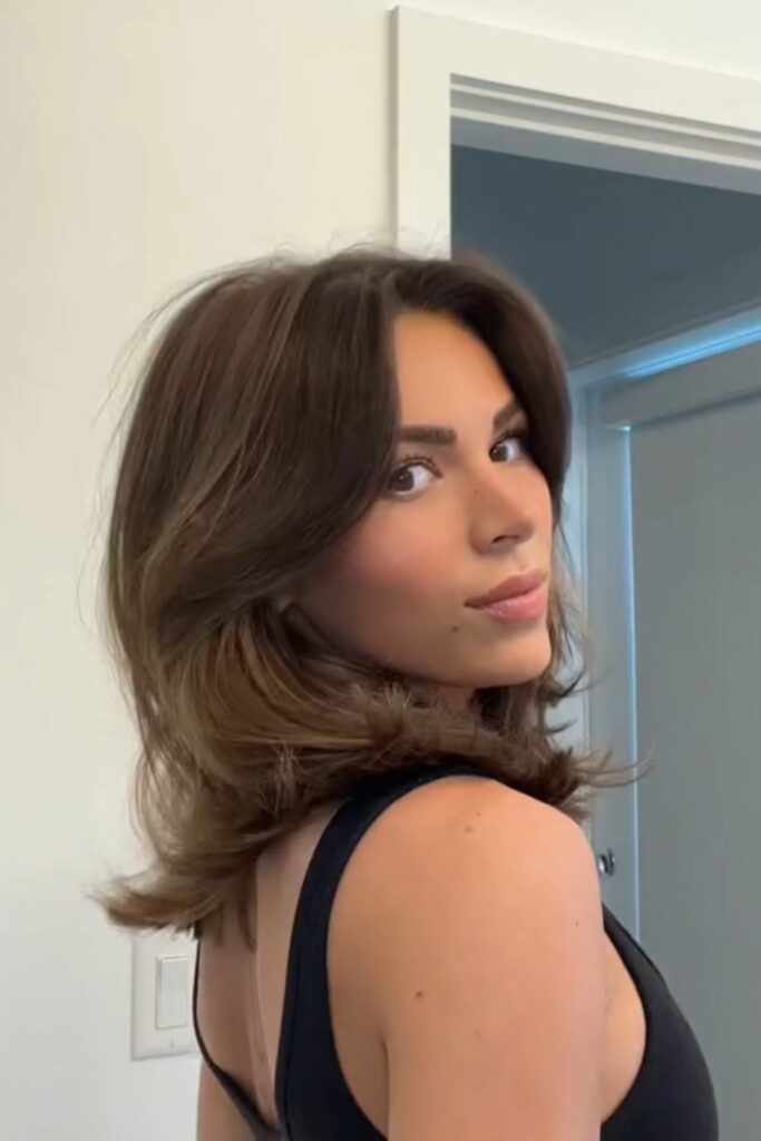 Layered Expensive Brunette Hair
