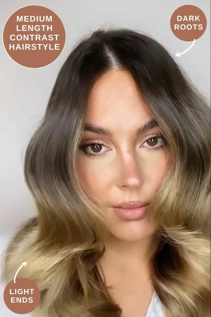 Medium Hairstyles for Women with highlights