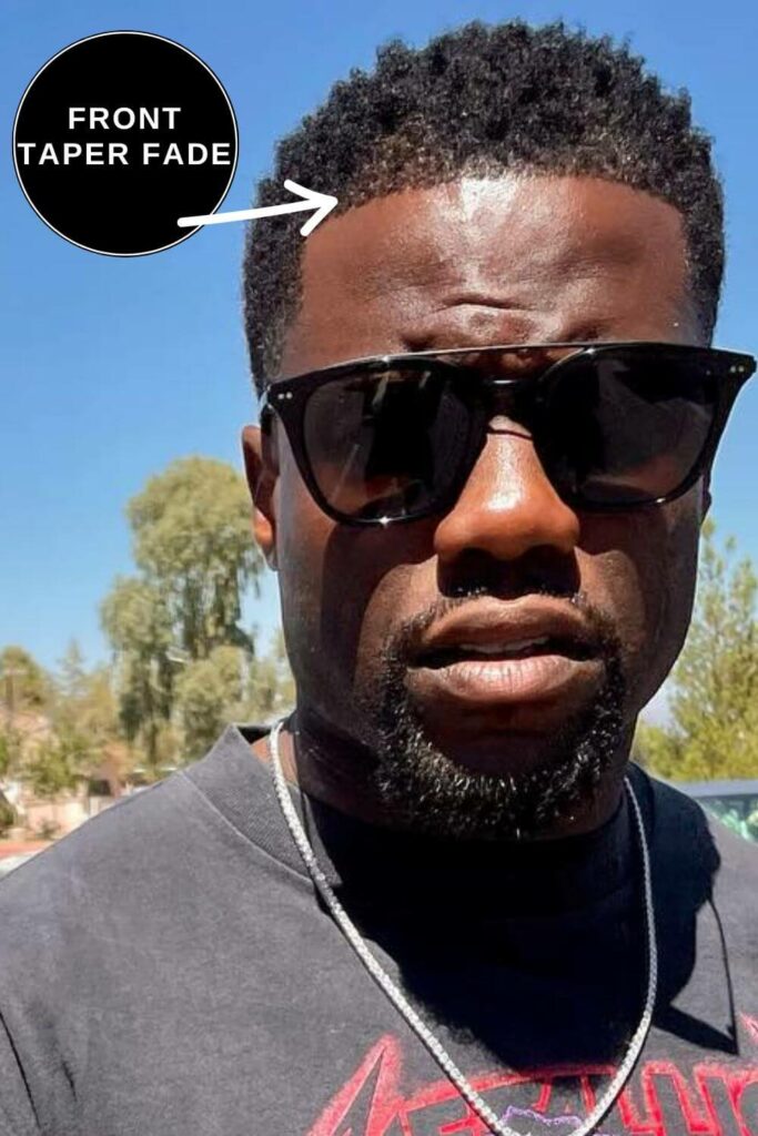 Kevin Hart Hair in a Twisted Afro