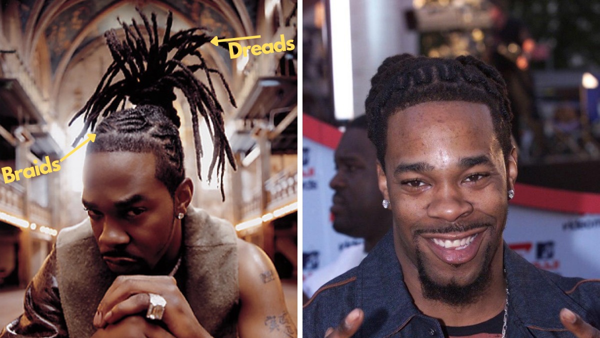 busta rhymes braids
