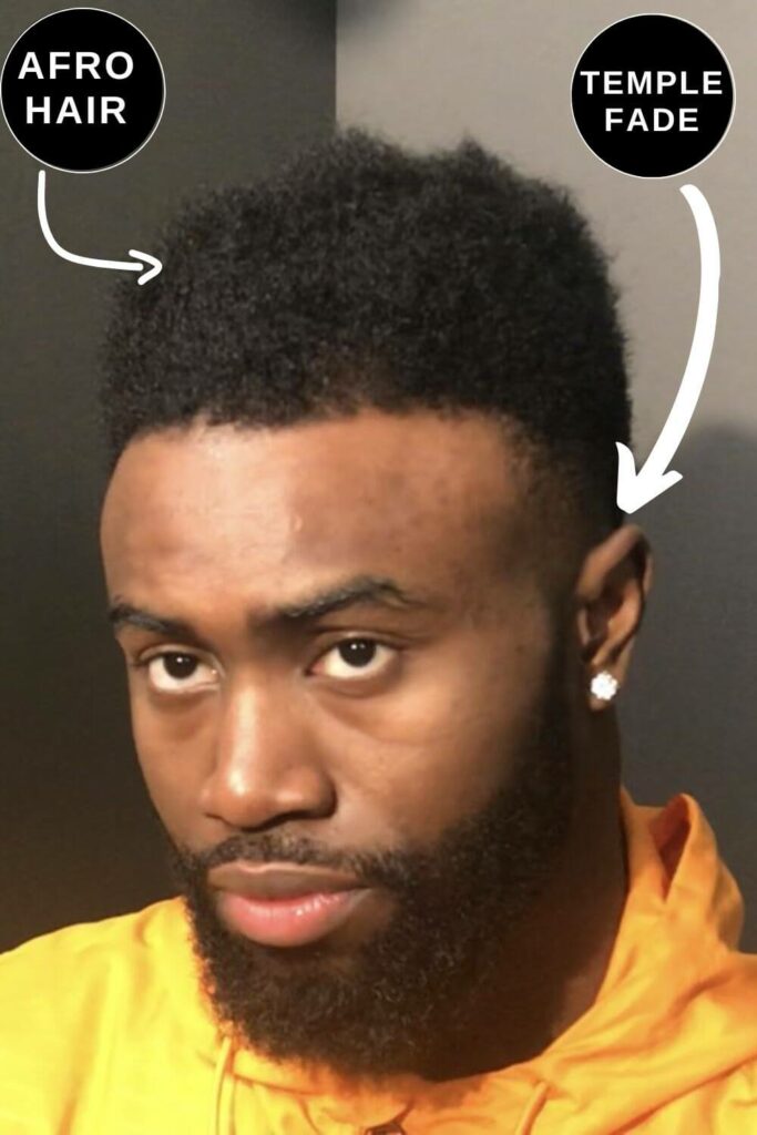 Jaylen Brown Hair in an afro