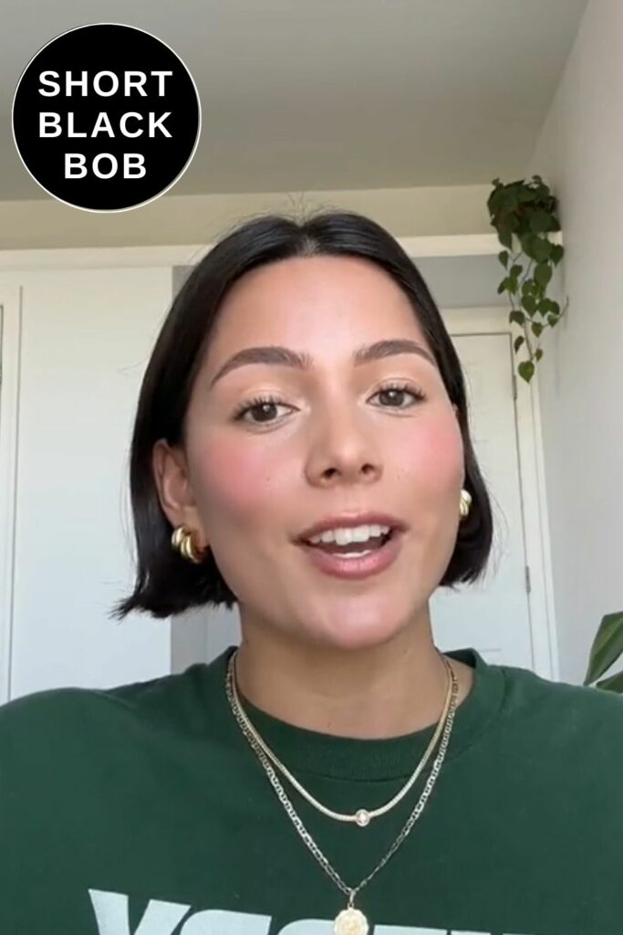 Short Black Bob