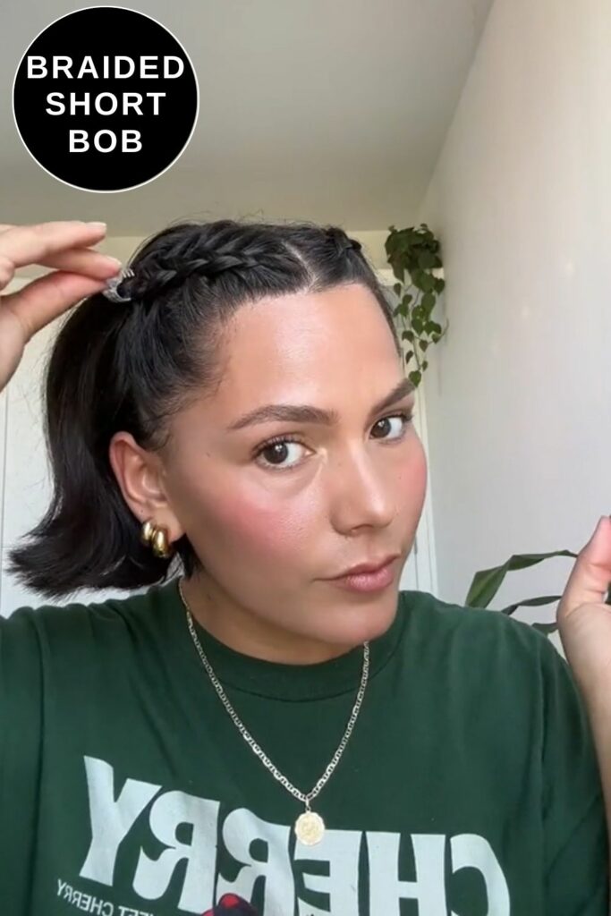 Short Bob Hairstyles for Women with braids