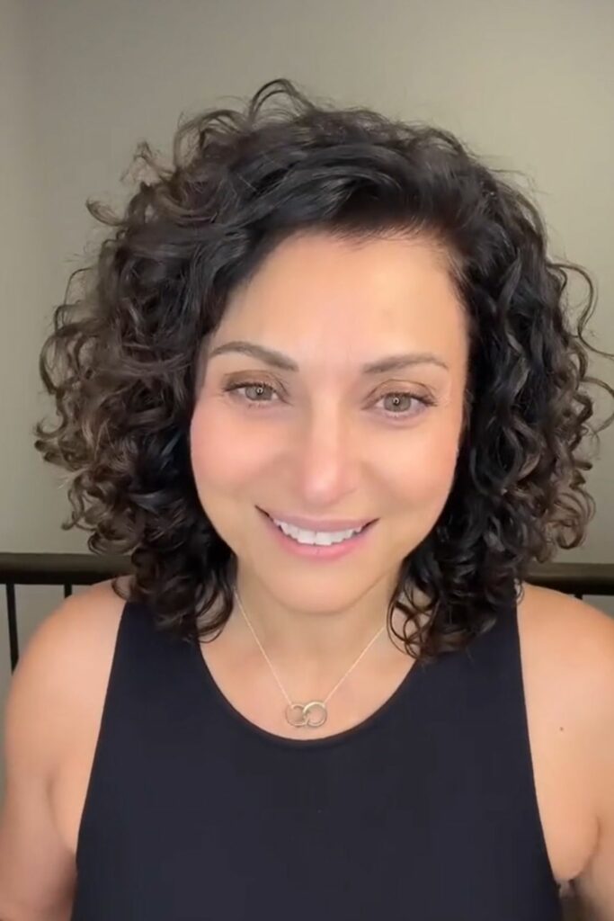 Hairstyles for Older Women with curls