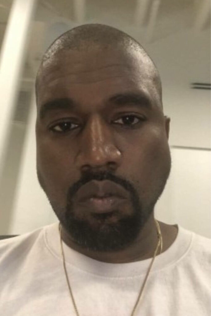 Kanye West Beard in Goatee