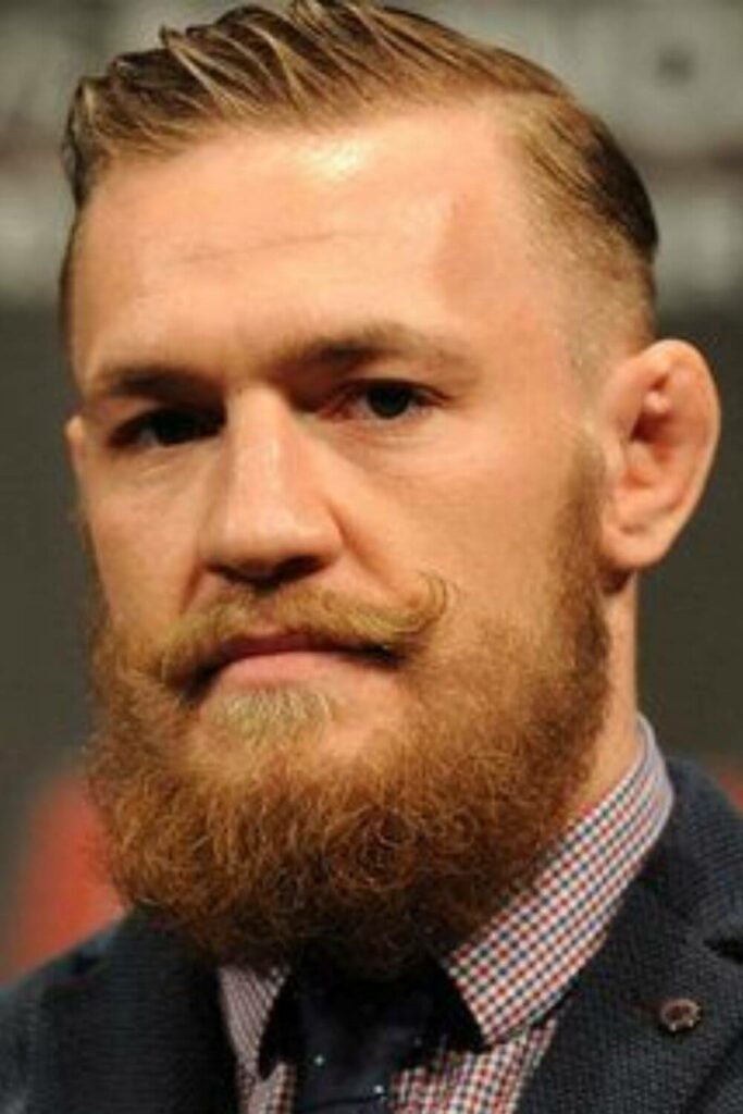 Conor McGregor beard in mustache