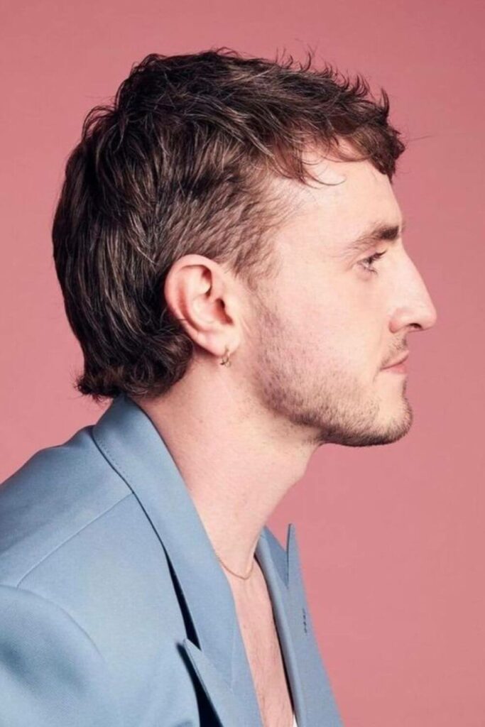 Paul Mescal Mullet side view
