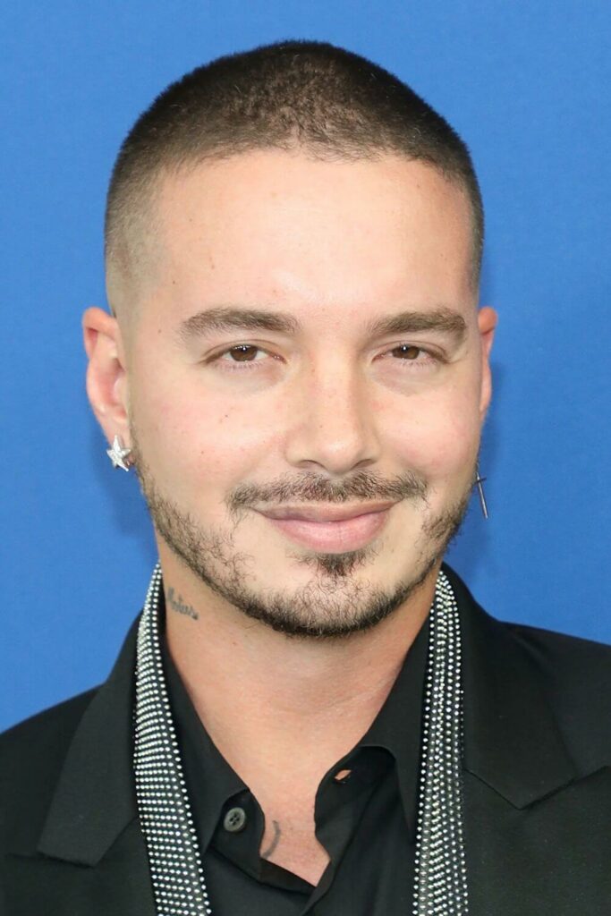 J Balvin Hair in a buzz cut