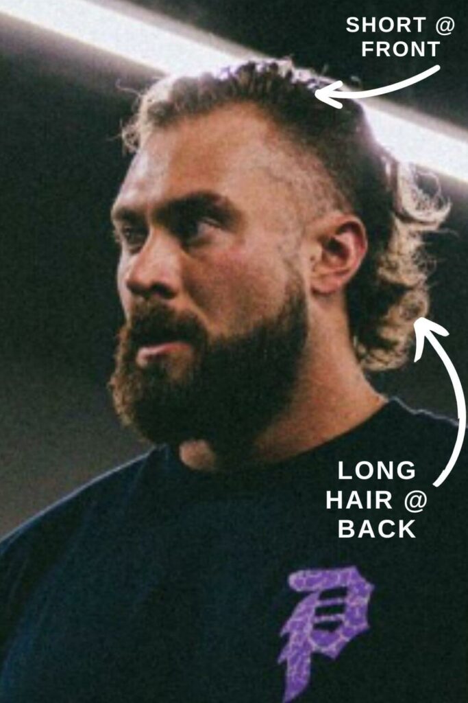 Chris Bumstead Mullet