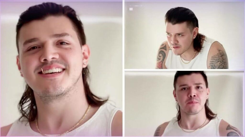dominik mysterio mullet different angles