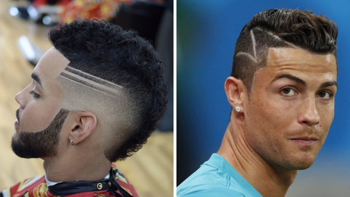 Lines in Hair