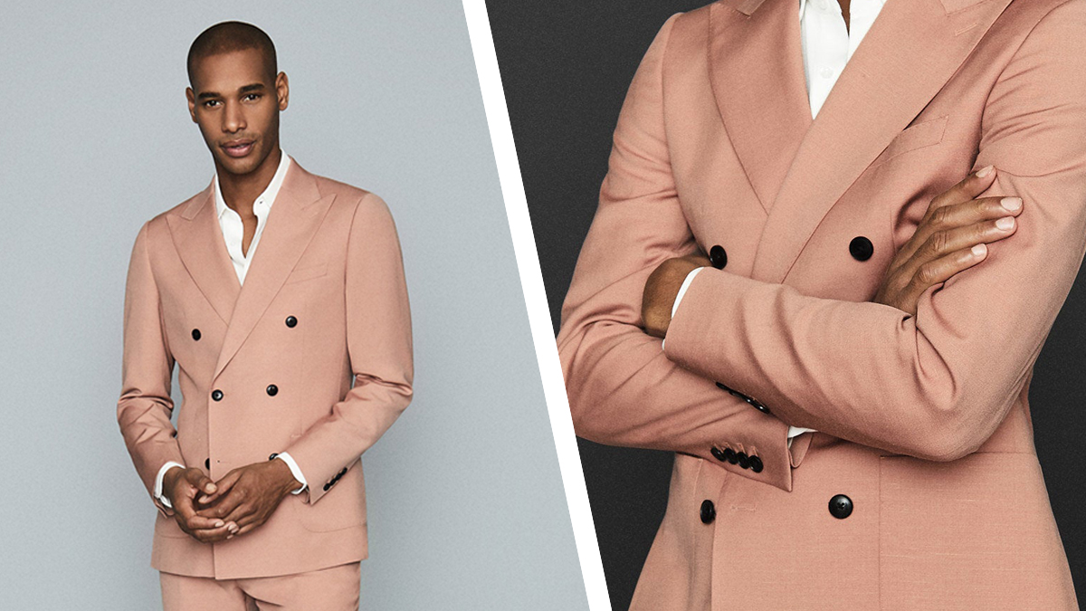 men wearing pink