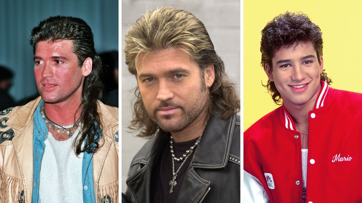 Mens Mullet Hair
