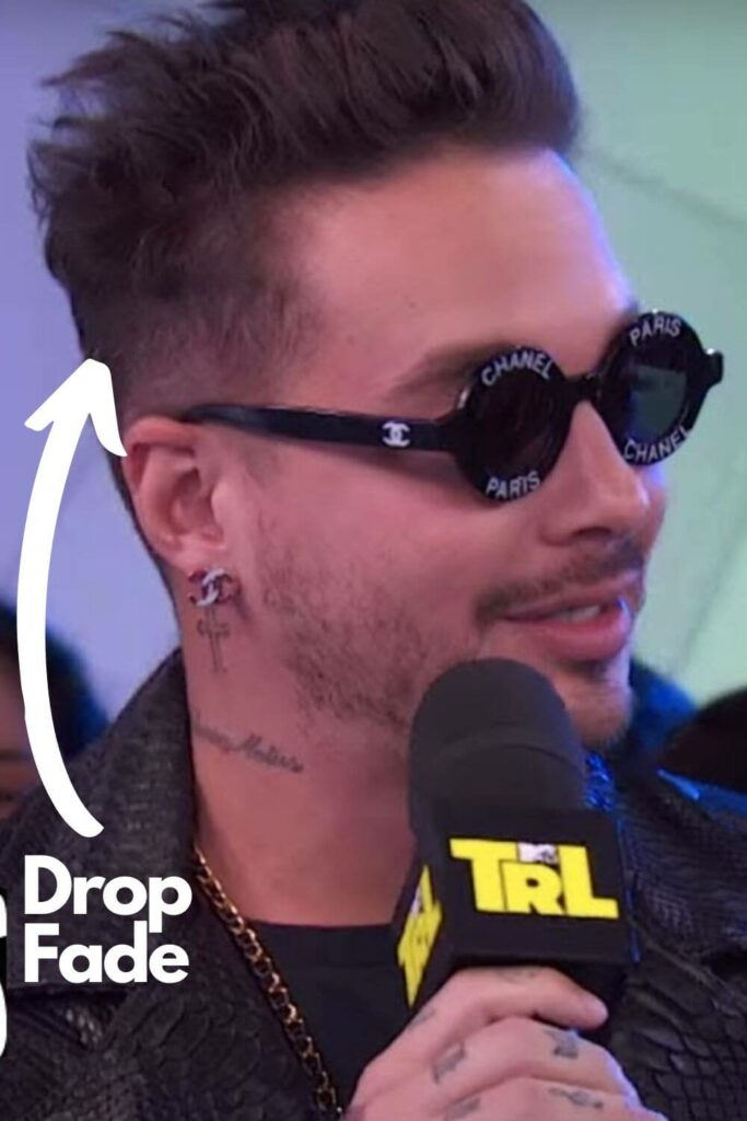J Balvin Hair in a quiff