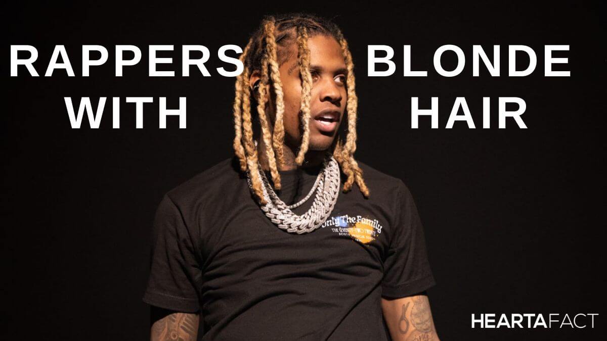 rappers with blonde hair