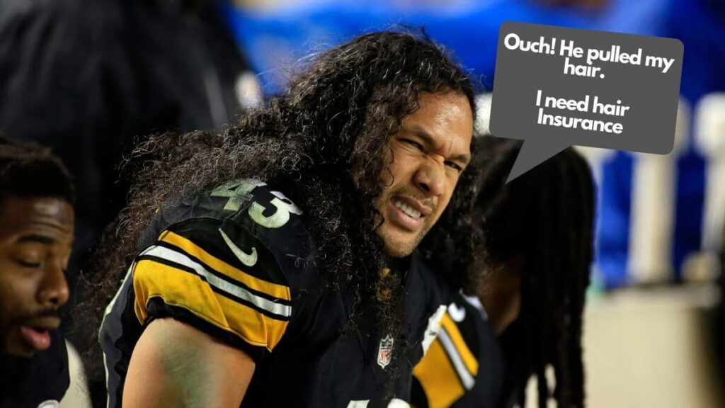 Troy Polamalu Hair insurance