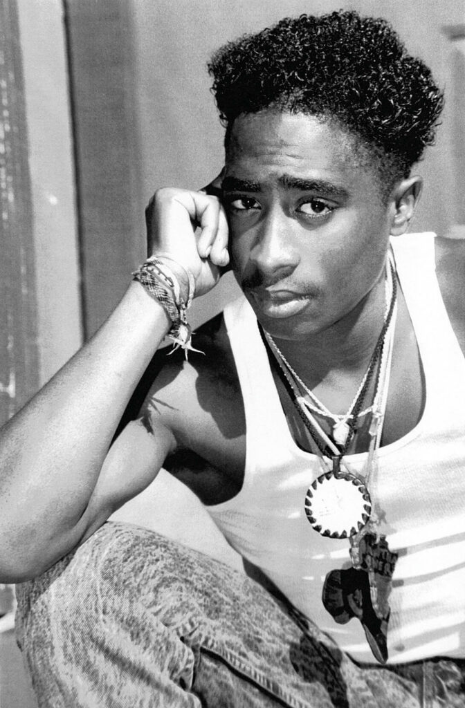 Tupac with Hair & Jheri Curl
