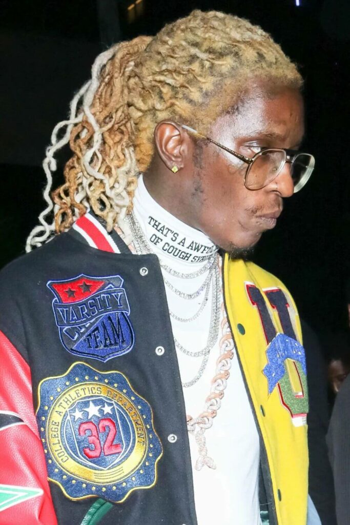 blonde dreadlocks