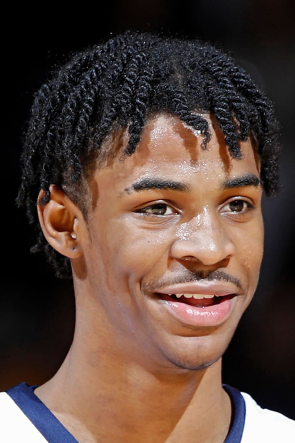Ja Morant hair in twists