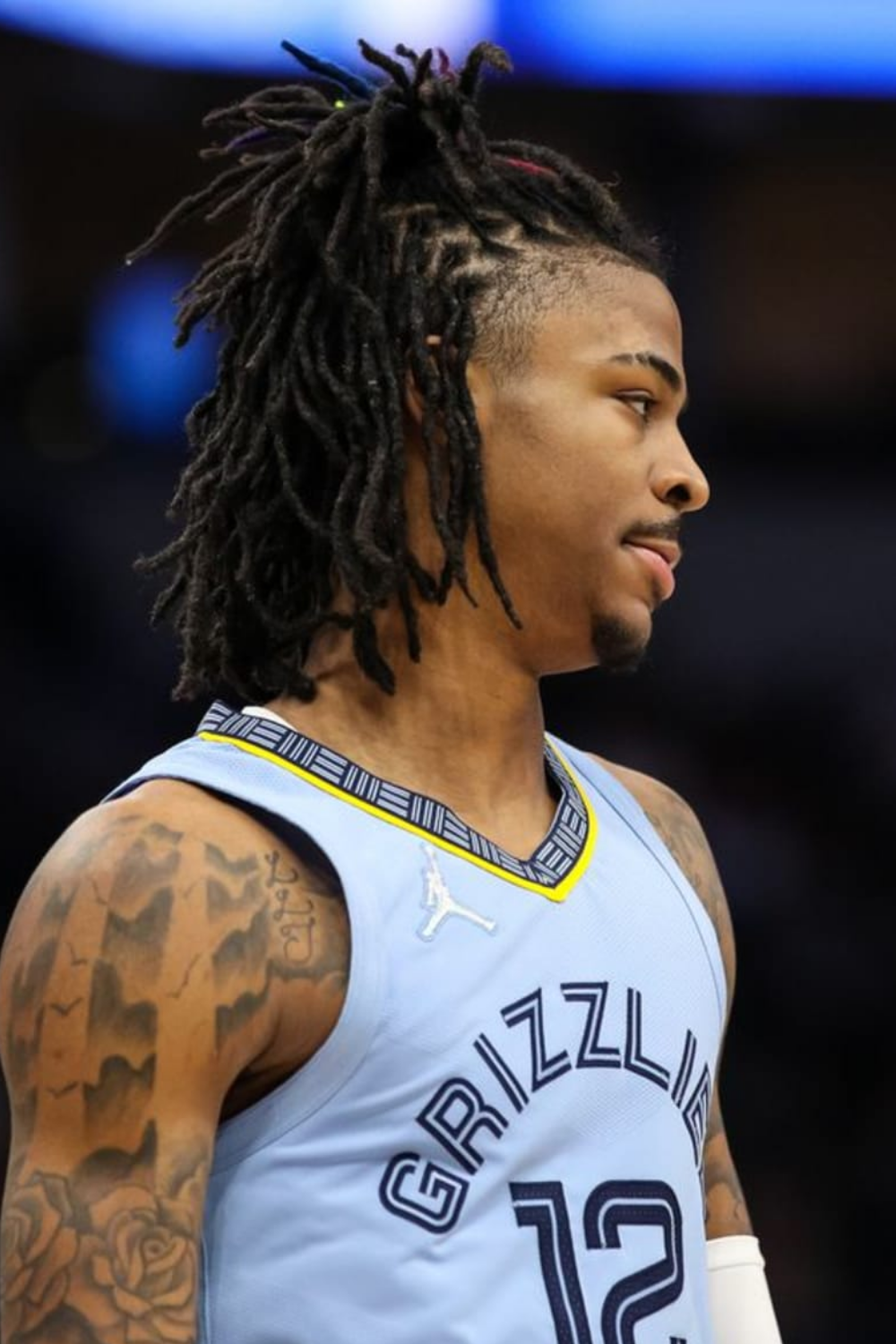 Ja Morant dreads down
