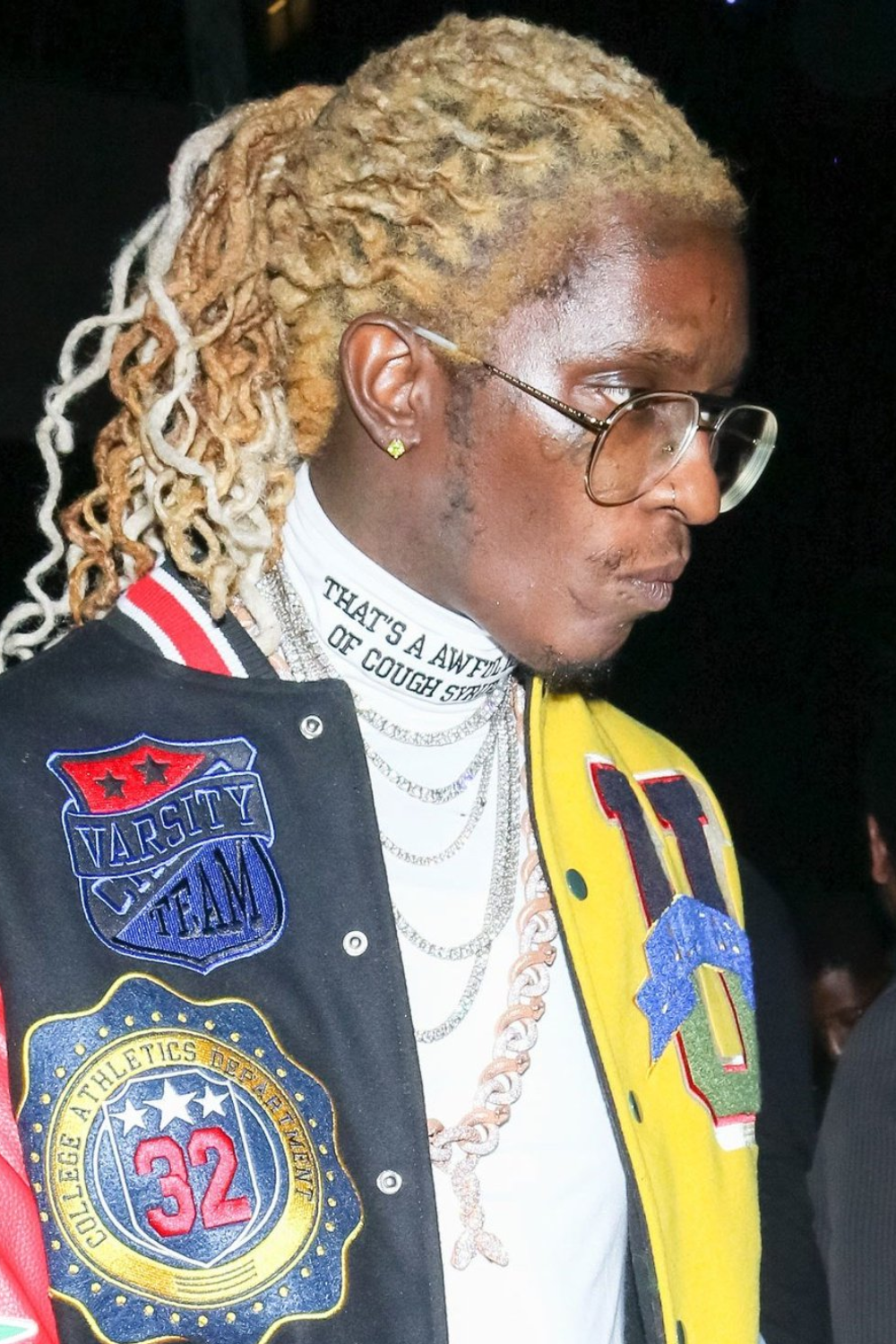 blonde dreads