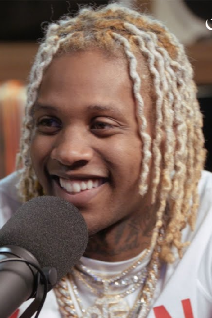 lil durk blonde dreads