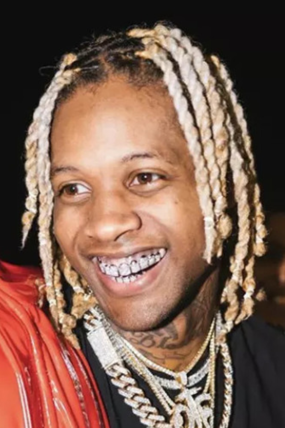 lil durk dreads in 2 strand twists