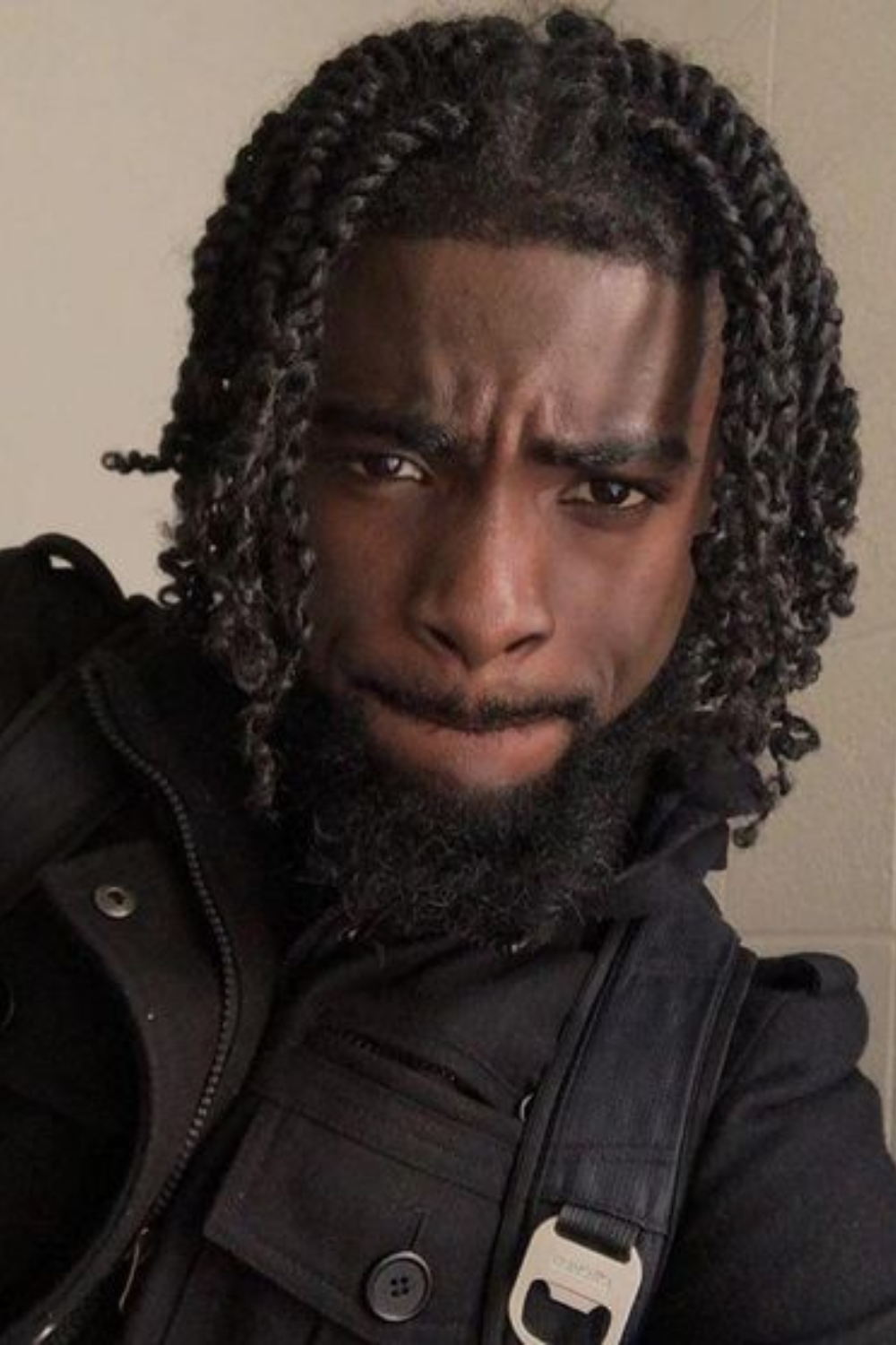 2 strand twist on loose hair