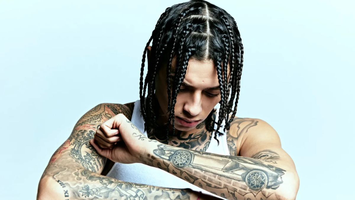 central Cee hair