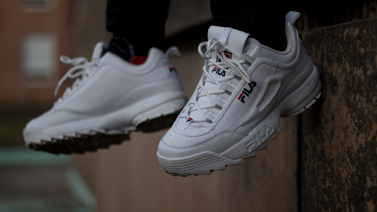 chunky sneaker trend
