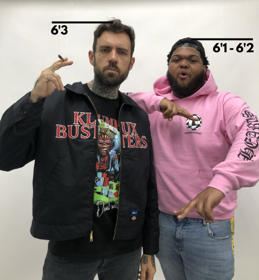 Druski Height Comparison