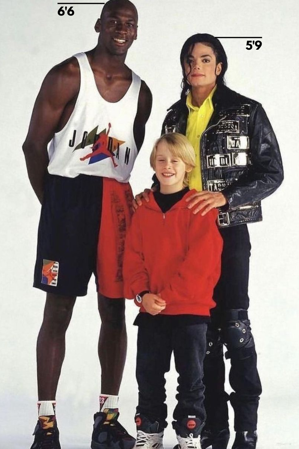 Michael Jackson Height Comparison