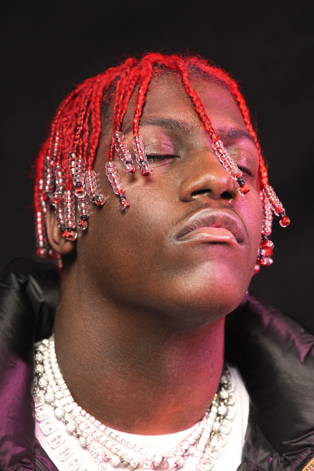 red braids